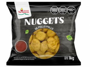 Nuggets de pollo rebozado x 1 kg