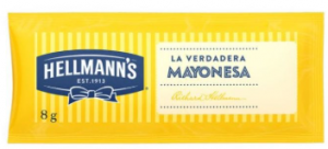 Mayonesa Hellmans 8 gr x 196 uds