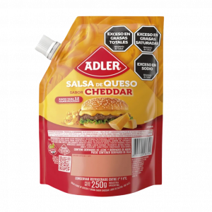 Salsa cheddar Adler x 250 grs