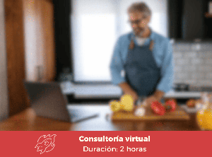 Consultoria Chef (Virtual) x 2 horas