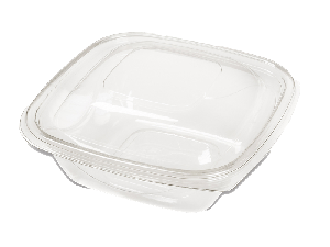 Tapa ensaladera cuad.PET N*444 (x600u)