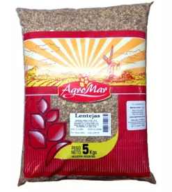 Lentejas Secas  x5 kg Agromar