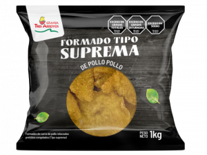 Suprema formada rebozada  x 1 kg