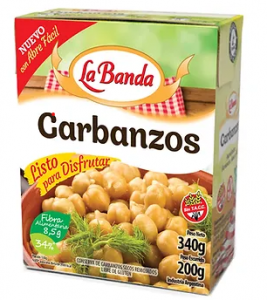 Garbanzos LB x 340 gr