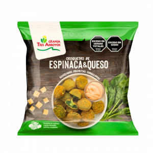 Croqueta de espinaca y queso x 1 kg