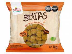 Bolitas de pollo rebozadas x 1 kg