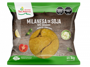 Milanesa de soja x 1 kg