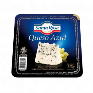 Queso azul Santa Rosa trozado x 140 grs