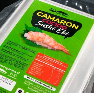 SEAG0038 - CAMARON COCIDO SUSHI EBI 40 BANDEJAS 5,4KG