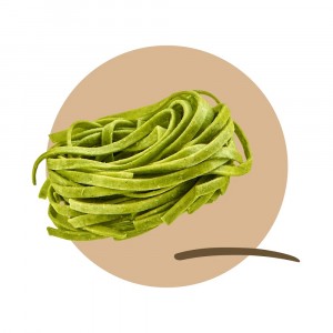 Taglioline Verde (Tallarines De Espinaca) - 1,5 Kg