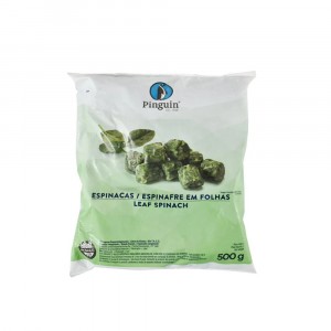 Espinaca Hoja En Porciones Pinguin - 500 Grs