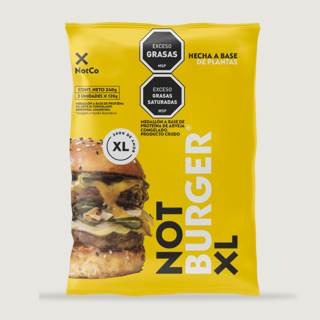 Not Burguer Xl - 2 X 120 Grs