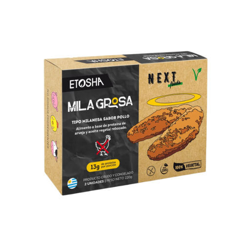 Milagrosa 110g x 8u (milanesa sabor pollo)