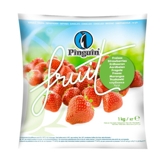 Frutillas Congeladas Pinguin - 1 Kg