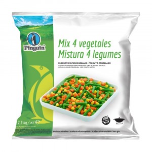 Mix Primavera Congelada (4 Vegetales) Pinguin - 2,5 Kg