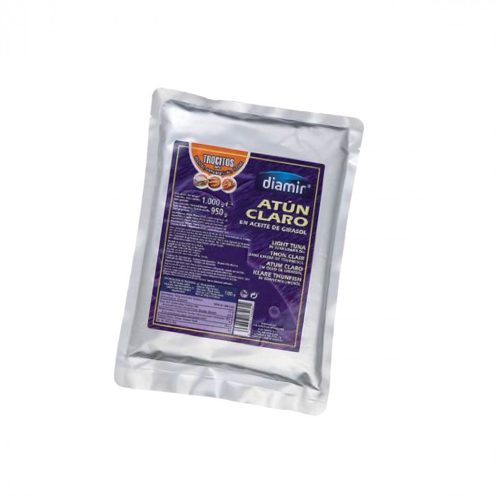 Atún Claro Aceite Bolsa Trocitos Diamir - 1 Kg