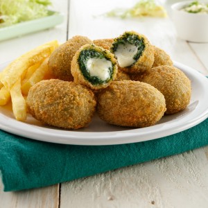 Mini Croquetas De Espinaca Y Queso - 6 Kg