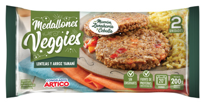 Medallón De Lentejas y Arroz - 200 grs