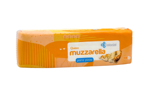 Queso Muzarella para Pizza Colonial - 3,7 Kg