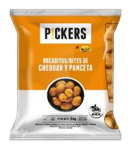 Pickers Bite Cheddar y Panceta  3x 2KG