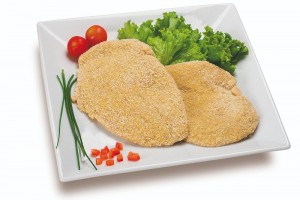 Milanesas de pollo de Muslo