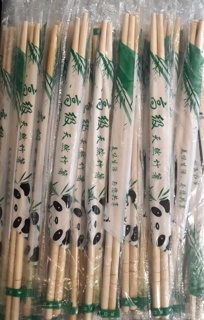 Palillos Para Sushi De Bambu Redondos - 100 Pares