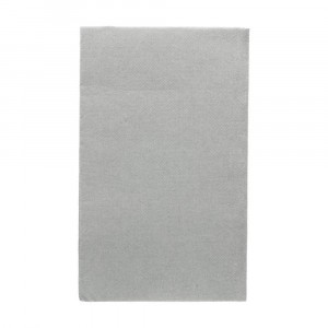 Servilleta Gris Double Point 33X40 Cm - 50 Uds