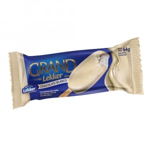 P. Grand Lekker Crema Cobertura de Chocolate Blanco - 24 ud