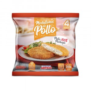 Medallones De Pollo - 300 Grs