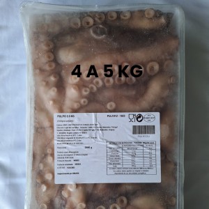 Pulpo Español En Bandeja 4-5 Kg