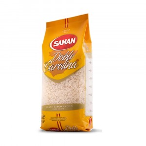 Arroz Doble Carolina Saman De Grano Corto - 1 Kg