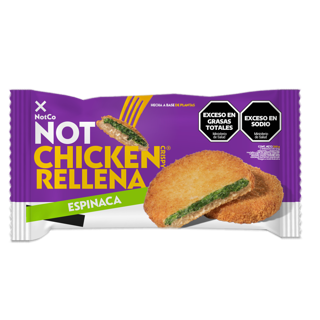 Not Chicken Crispy Rellena Espinaca - 240 Grs